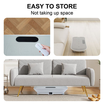 ZenFlex™ Curved-Surface Whole Body Vibration Plate (grey)