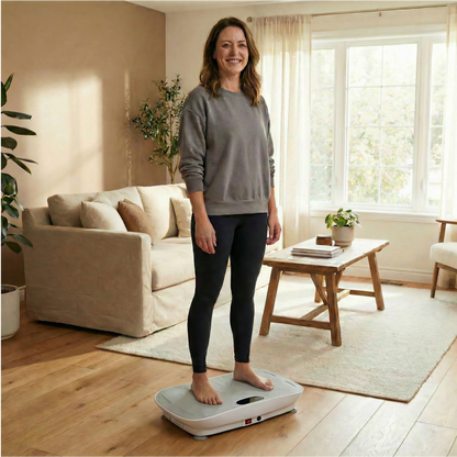 ZenFlex™ Curved-Surface Whole Body Vibration Plate (grey)