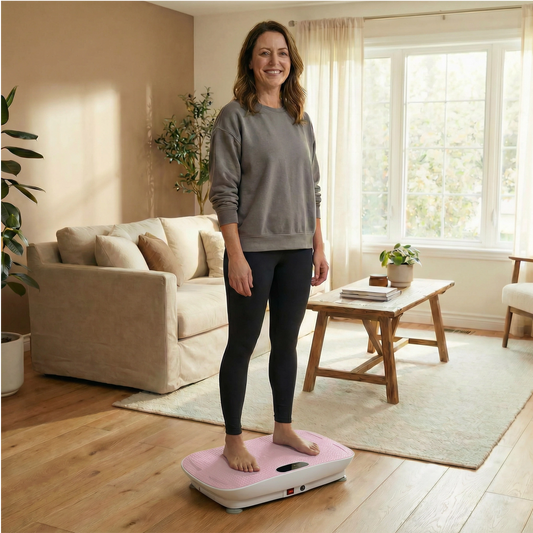ZenFlex™ Curved-Surface Whole Body Vibration Plate (pink)