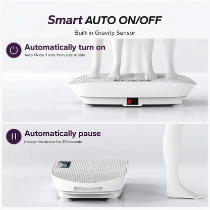 ZenFlex™ Curved-Surface Whole Body Vibration Plate (grey)